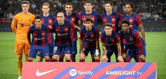 تعرف على تشكيل برشلونة لمواجهة مانشستر سيتي الودية