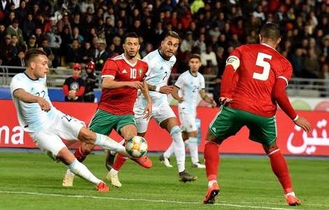 التعادل الإيجابي يسيطر على مباراة الأرجنتين أمام المغرب في أولمبياد باريس 2024