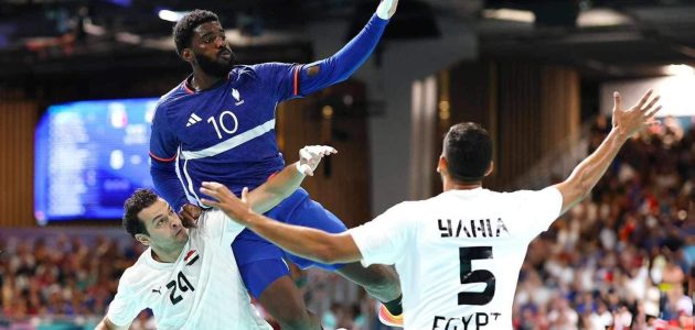 منتخب مصر لكرة اليد يتعادل أمام فرنسا في أولمبياد باريس