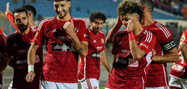 برباعية نظيفة.. الأهلي يضع قدماً في الحصول على لقب الدوري الممتاز