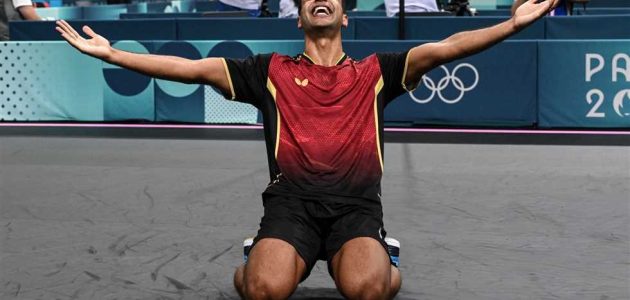 عمر عصر يودع ربع نهائي أولمبياد باريس على يد السويدي موريجارد