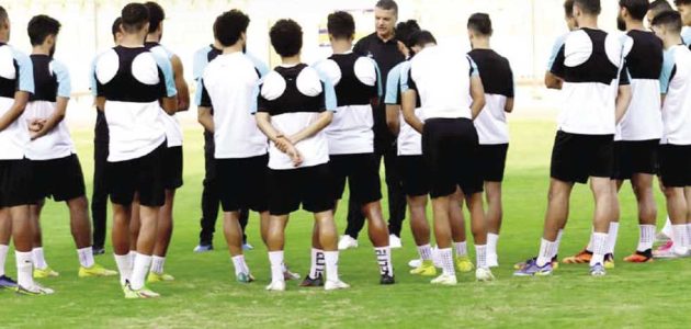 المصري يختتم تحضيراته لمواجهة طلائع الجيش في أولى مبارياته بالدوري