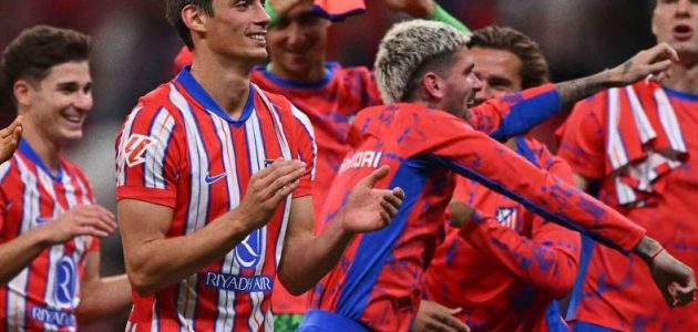 موعد مباراة أتلتيكو مدريد مع بلد الوليد في الدوري الإسباني والقنوات الناقلة