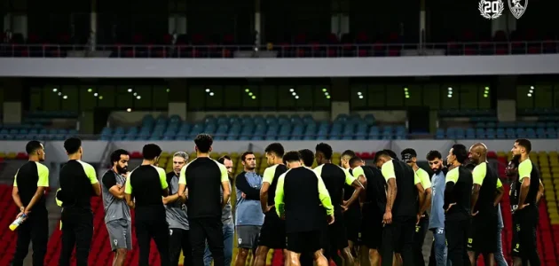 نجم الزمالك ينتظم في التدريبات الجماعية استعدادًا بعد تعافيه من الإصابة